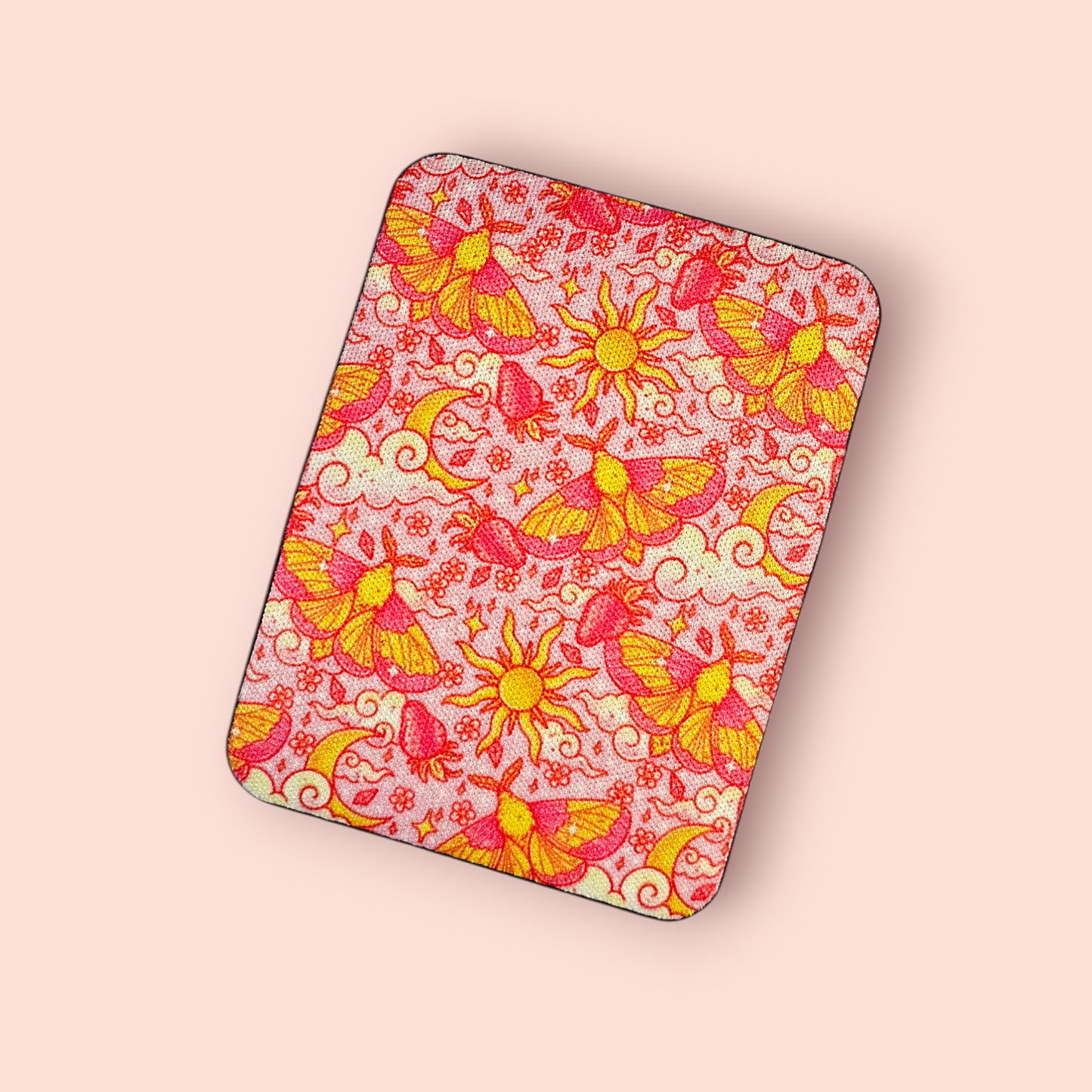 Sunrise Moth Neoprene Soft Magnet
