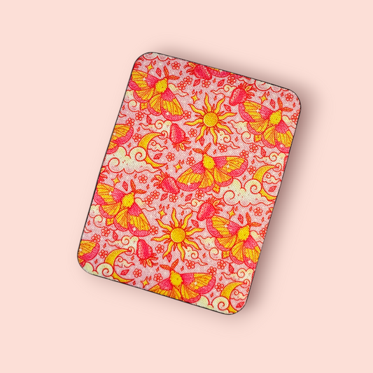 Sunrise Moth Neoprene Soft Magnet